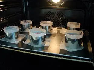 Mi-cuit au chocolat et coulis de framboises : Photo de l'étape 15