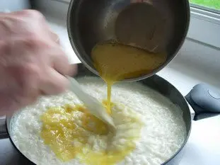 Gâteau de riz au caramel : Photo de l'étape 3