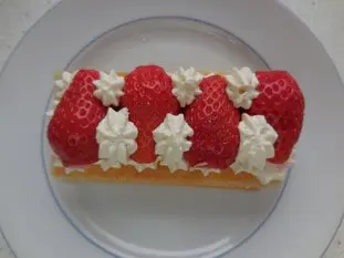 Feuilleté aux fraises express : Photo de l'étape 11