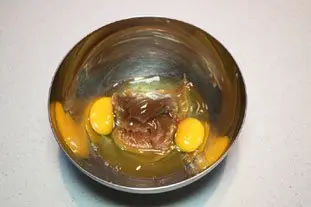 Gâteaux fondants à la crème de marrons : Photo de l'étape 1