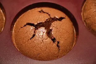 Gâteaux fondants à la crème de marrons : Photo de l'étape 7