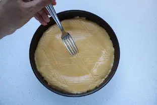 Gâteau basque : etape 25