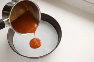 Gâteau renversé aux pommes caramélisées : Photo de l'étape 7