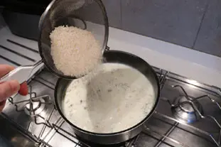 Riz au lait Chantilly : Photo de l'étape 2