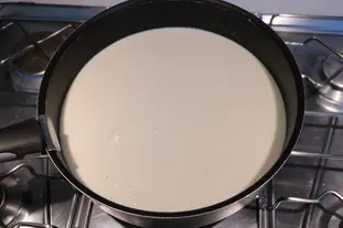 Riz au lait au chocolat : Photo de l'étape 1