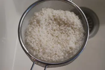Riz au lait aux châtaignes et poires pochées : Photo de l'étape 2