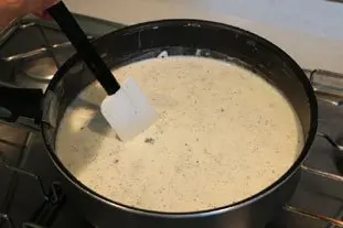 Riz au lait aux pommes et fruits secs : Photo de l'étape 5