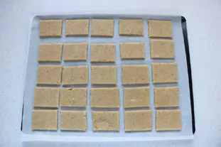 Biscuits au sésame : etape 25