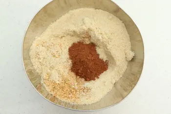 Amaretti noisettes et cacao : Étape 1