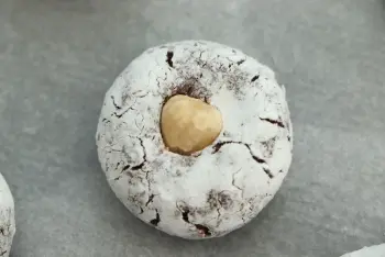 Amaretti noisettes et cacao : Étape 11