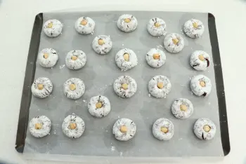 Amaretti noisettes et cacao : Étape 12