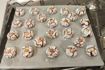 Amaretti noisettes et cacao : Étape 13