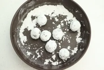 Amaretti noisettes et cacao : Étape 8