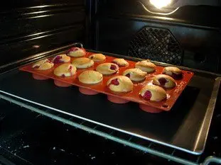 Muffins aux framboises : Photo de l'étape 7