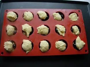 Muffins amandes-cassis : Photo de l'étape 4