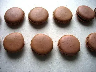 Macarons : etape 25