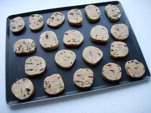 Sablés amandes-chocolat : Photo de l'étape 6