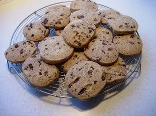Sablés amandes-chocolat : Photo de l'étape 7