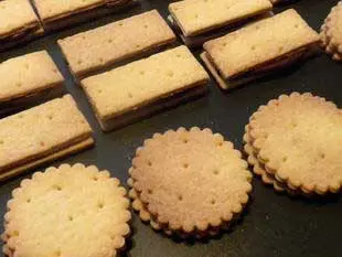 Biscuits au chocolat "comme des BN" : etape 25