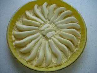 Tarte aux poires à la crème d'amandes : Photo de l'étape 5