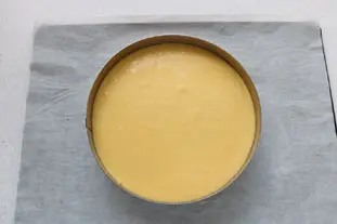 Tarte bretonne pommes-rhubarbe : Photo de l'étape 11