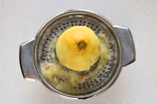 Tarte citron et pommes râpées : Photo de l'étape 3