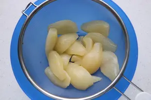 Tartelettes poire-verveine : Photo de l'étape 2