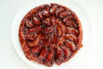 Tarte tatin boulangère aux nectarines de vigne