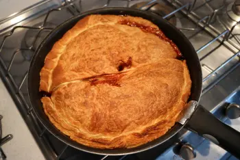 Tarte tatin boulangère aux nectarines de vigne