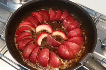 Tarte tatin boulangère aux nectarines de vigne