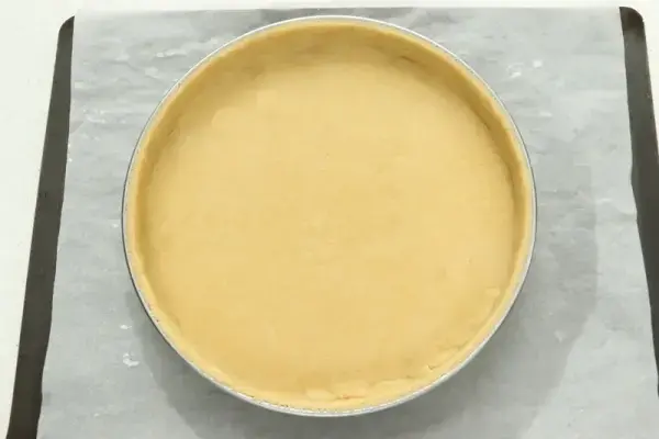 Tarte aux pommes et crème d'amandes