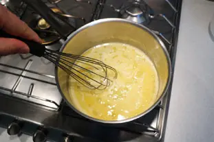Tarte meringuée au citron vert : Photo de l'étape 4