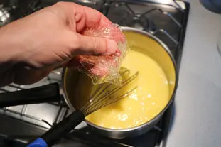 Tarte meringuée au citron vert : etape 25