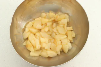 Poires rôties et mousse mascarpone à la verveine : Étape 6