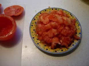 Tomates et courgettes farcies : Photo de l'étape 5