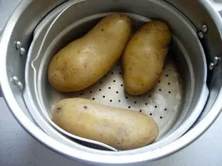 Grosses frites au couteau : Photo de l'étape 1