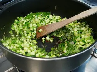 Petite ratatouille à l'oeuf cassé : Photo de l'étape 9