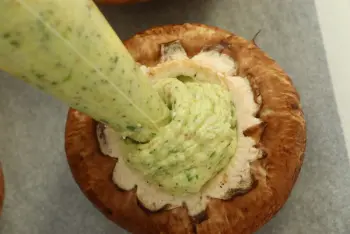 Champignons en escargots