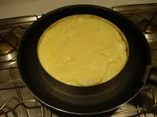 Omelette soufflée au fromage