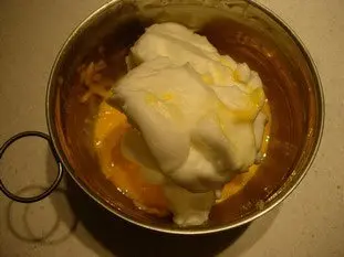 Omelette soufflée au fromage : Photo de l'étape 5