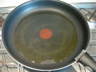 Poêlée de champignons, oignons nouveaux et jambon cru : Photo de l'étape 6