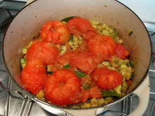 Ratatouille confite : Photo de l'étape 15