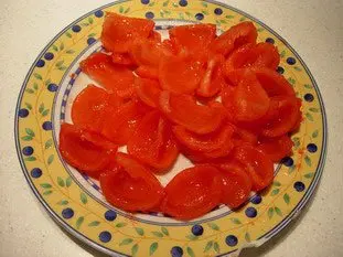 Haricots aux tomates : Photo de l'étape 1