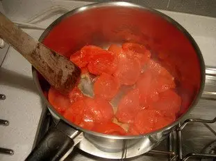 Haricots aux tomates : Photo de l'étape 5