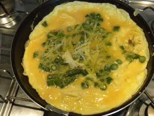Omelette aux asperges vertes : Photo de l'étape 6