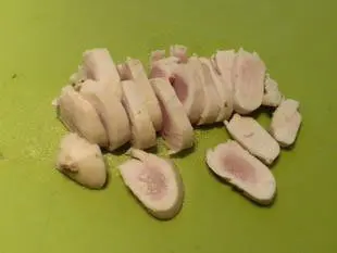 Emincé de poulet champignons-brocolis : Photo de l'étape 4