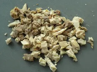 Brick aux champignons et poulet : Photo de l'étape 7