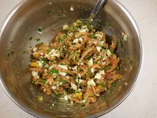 Croustillants de saumon fumé aux herbes : Photo de l'étape 7