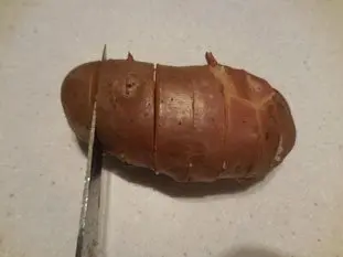 Pommes de terre en portefeuille : Photo de l'étape 5