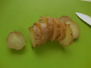 Pommes de terre au saumon fumé : Photo de l'étape 1